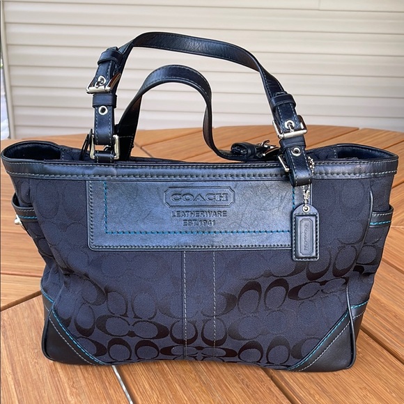 Coach | Bags | Coach G5m8k49 Vintage Signature Gallery Black